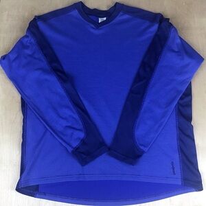 Patagonia Mens XL Long Sleeve V-Neck Pullover Shirt Outdoor Hiking Made In USA